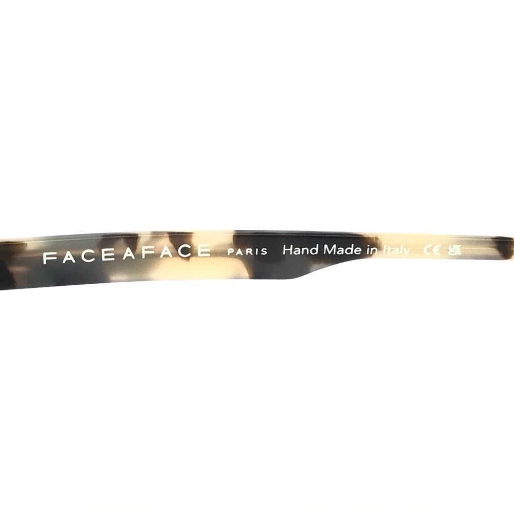 Face A Face Eyeglasses Frames KALEDO 1 COL 6091 ER Black on Soft Pink 49-17-142